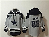 Men's Dallas Cowboys #88 CeeDee Lamb Gray Ageless Must-Have Lace-Up Pullover Hoodie,baseball caps,new era cap wholesale,wholesale hats